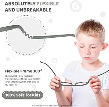 Kids' Flexible Glasses